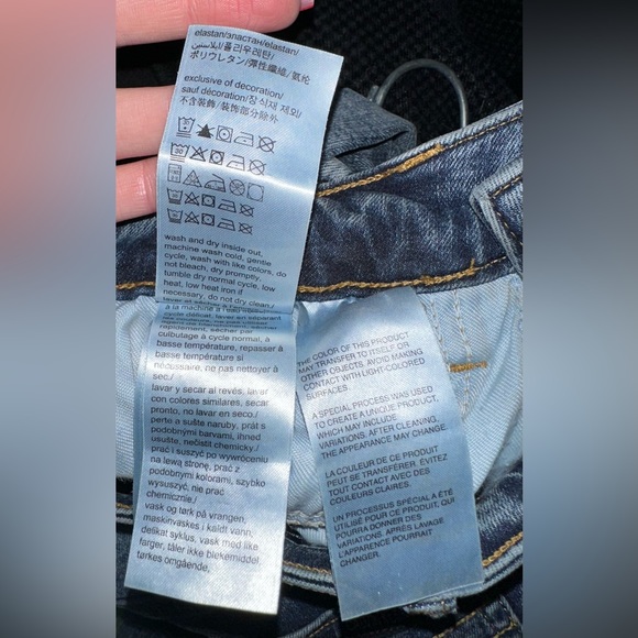 💙FINAL SALE💙 Vintage Calvin Klein High-Rise Slim Fit Jeans – Light Wash Size 25 - Picture 9 of 9